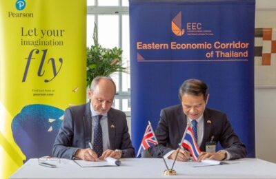 Pearson Plc sign formal agreement with Thailand's Education Minister