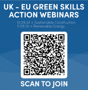 Green Skills Action '24 Webinars - QR code