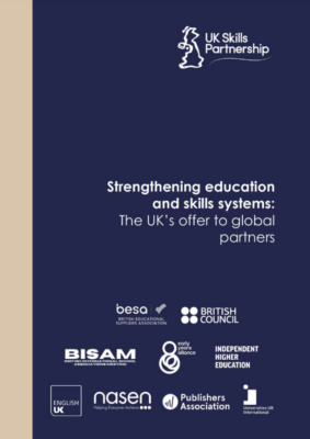 UK Education and Skills International Offer - front page