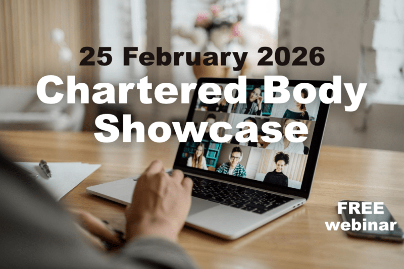 Chartered Body Showcase 25 February 2026