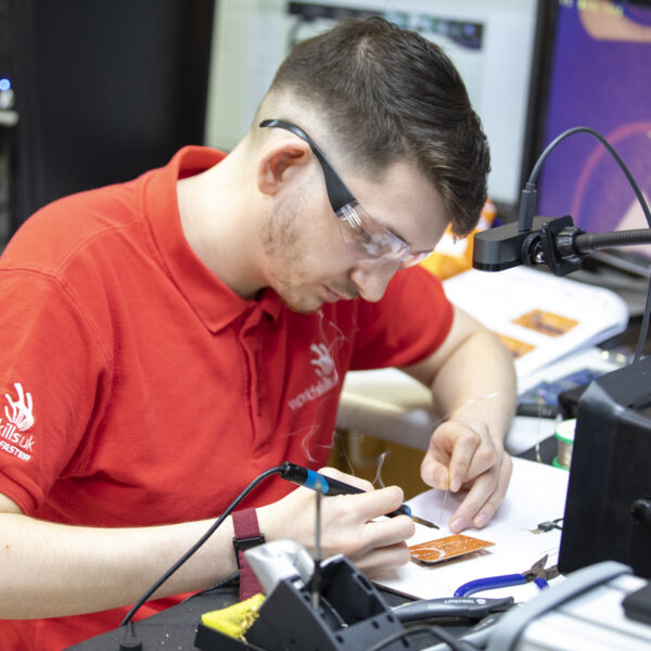 WorldSkills UK competitor