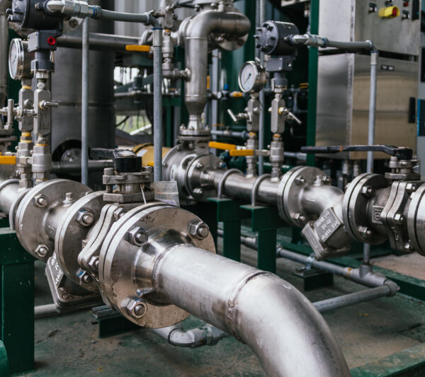 Gas pipes