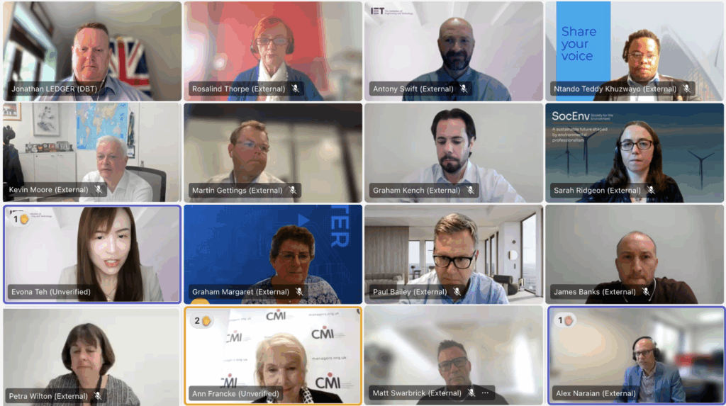 Chartered Bodies webinar 22nd May 2025 - UK Skills Partnership