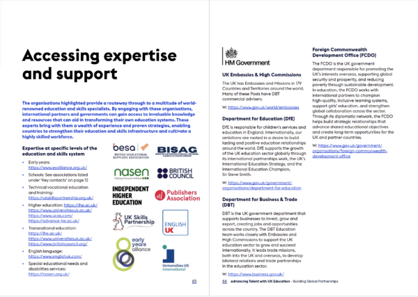 Advancing Talent with UK Education - Building Global Partnerships